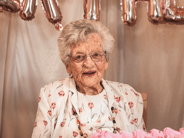 WWII veteran Marie Kirkby