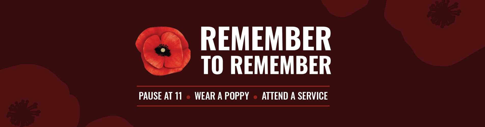 Remember to Remember. Pause, Wear, Attend