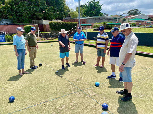 Banner Harlaxton RSL Sub Branch Lawn Bowls
