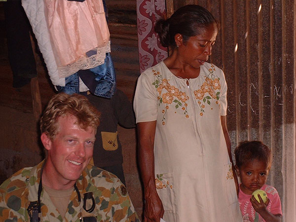 Banner INTERFET Timor Awakening