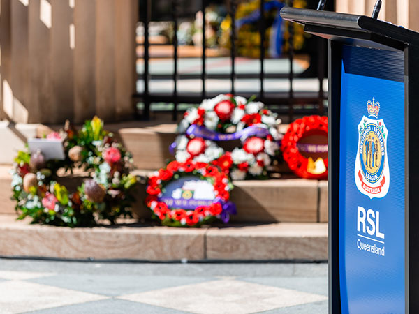 Commemorative Service RSL Queensland media