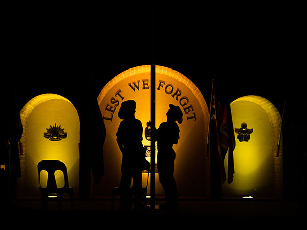 Banner RSL Queensland ANZAC Day
