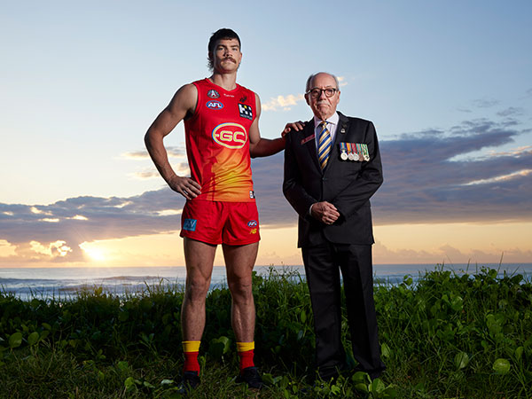 AFL Gold Coast Suns support ANZAC Appeal