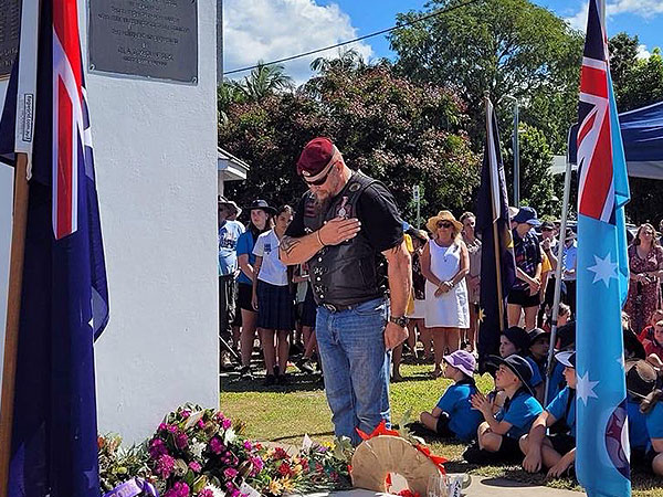 military motorcycle clubs RSL Queensland ANZAC Day