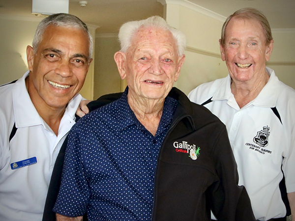 Navy veteran Gordon James