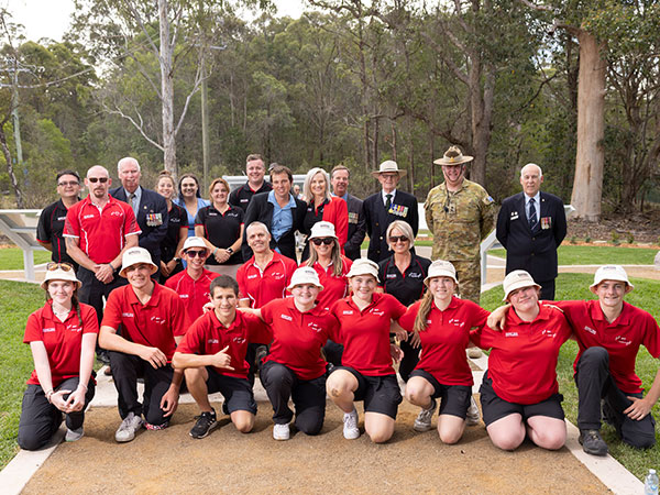 Runaway Bay RSL Sub Branch at Canungra Vietnam War memorial