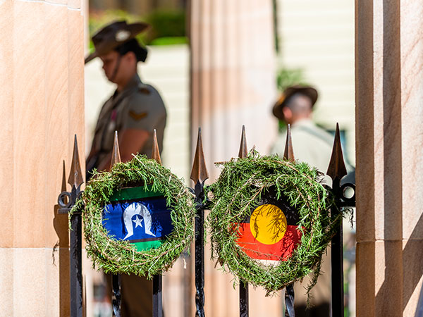 Banner Indigenous Veterans' Ceremony RSL Queensland