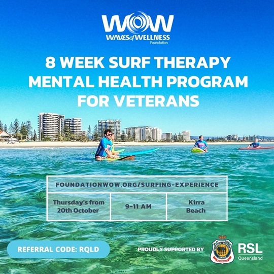 Waves of Wellness Foundation - RSL Queensland